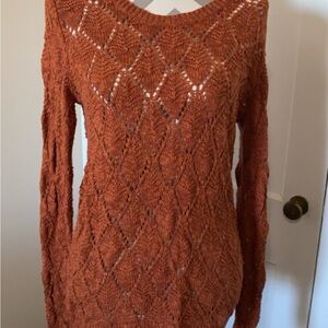 Mossimo rust colored sweater